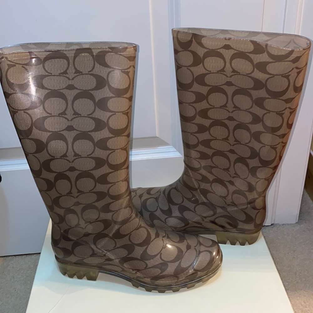 Coach rainboots
